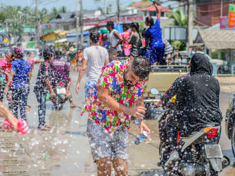 水かけ祭り(ソンクラン)イメージ